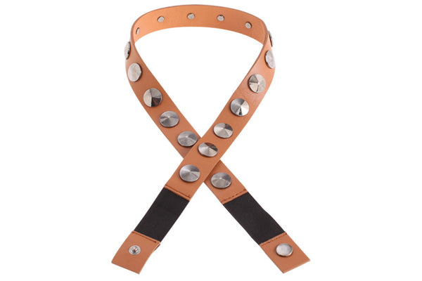 Strip Stretch Tan Belt